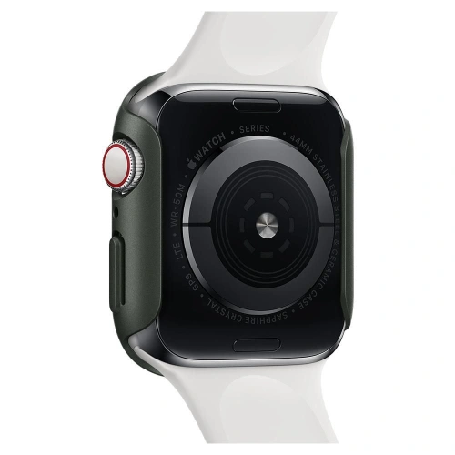 Kup Etui Spigen Thin Fit Apple Watch 4/5/6/7/8/9/SE 44/45mm Katonai Zöld - SPN1568GRN - {ean13} - Sklep Home Screen