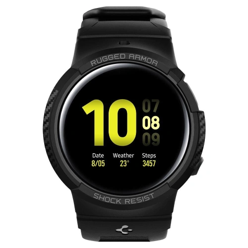 Buy Spigen Rugged Armor Pro Samsung Galaxy Watch Active 2 44mm Matte Black - SPN1569BLK - {ean13} - Home Screen Store Europe