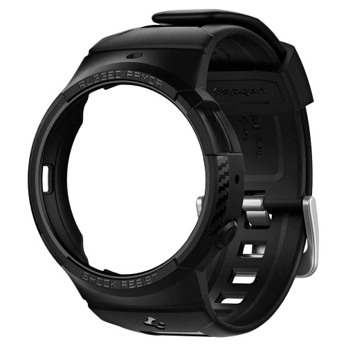 Buy Spigen Rugged Armor Pro Samsung Galaxy Watch Active 2 44mm Matte Black - SPN1569BLK - {ean13} - Home Screen Store Europe