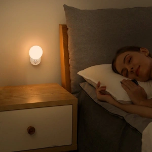Baseus Full Moon bedside lamp, with motion and twilight sensor (white)