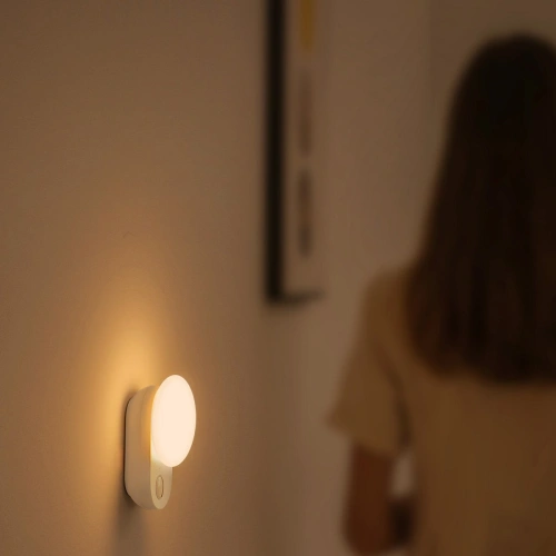 Buy Baseus Full Moon bedside lamp, with motion and twilight sensor (white) - BSU2085WHT - {ean13} - Home Screen Store Europe