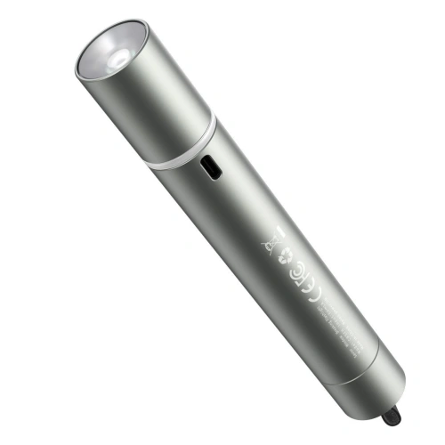 Buy Baseus Sharp Tool Safety Hammer (Window-breaking + Flashlight) Grey - BSU2086GRY - {ean13} - Home Screen Store Europe