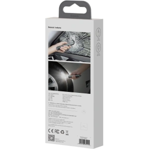 Baseus Sharp Tool Safety Hammer (Window-breaking + Flashlight) Grey