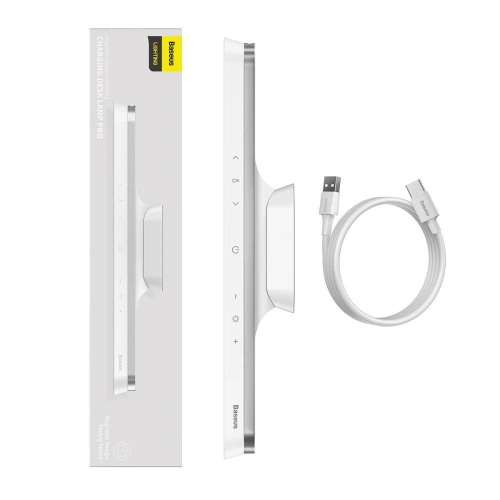 Buy Baseus Magnetic Stepless Lamp Pro, with a touch panel (white) - BSU2087WHT - {ean13} - Home Screen Store Europe