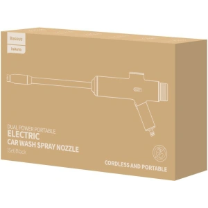 Autós magasnyomású mosó Baseus Dual Power, vízpumpával + tartozékok