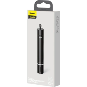 Baseus Sharp Tool Safety Hammer (Window-breaking + Flashlight) Black