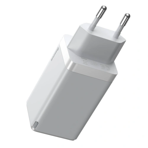 Buy Baseus GaN Pro Quick Travel Charger C+C+A 65W EU White - BSU2090WHT - {ean13} - Home Screen Store Europe