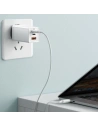 Kup Síťová nabíječka Baseus GaN Pro, C+C+A, 65W, EU (bílá) - BSU2090WHT - {ean13} - Sklep Home Screen