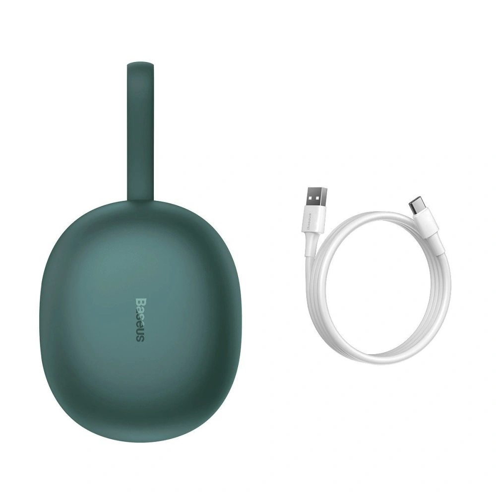 Słuchawki TWS Baseus Encok W05, Bluetooth 5.0 (zielone)