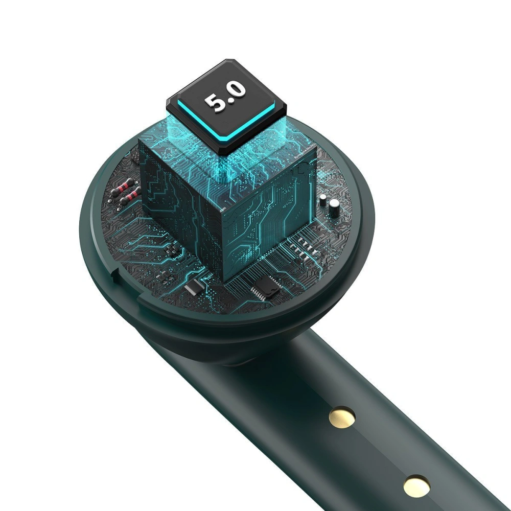 Słuchawki TWS Baseus Encok W05, Bluetooth 5.0 (zielone)