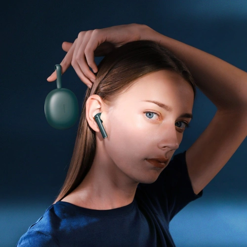 Kup Słuchawki TWS Baseus Encok W05, Bluetooth 5.0 (zielone) - BSU2091GRN - {ean13} - Sklep Home Screen