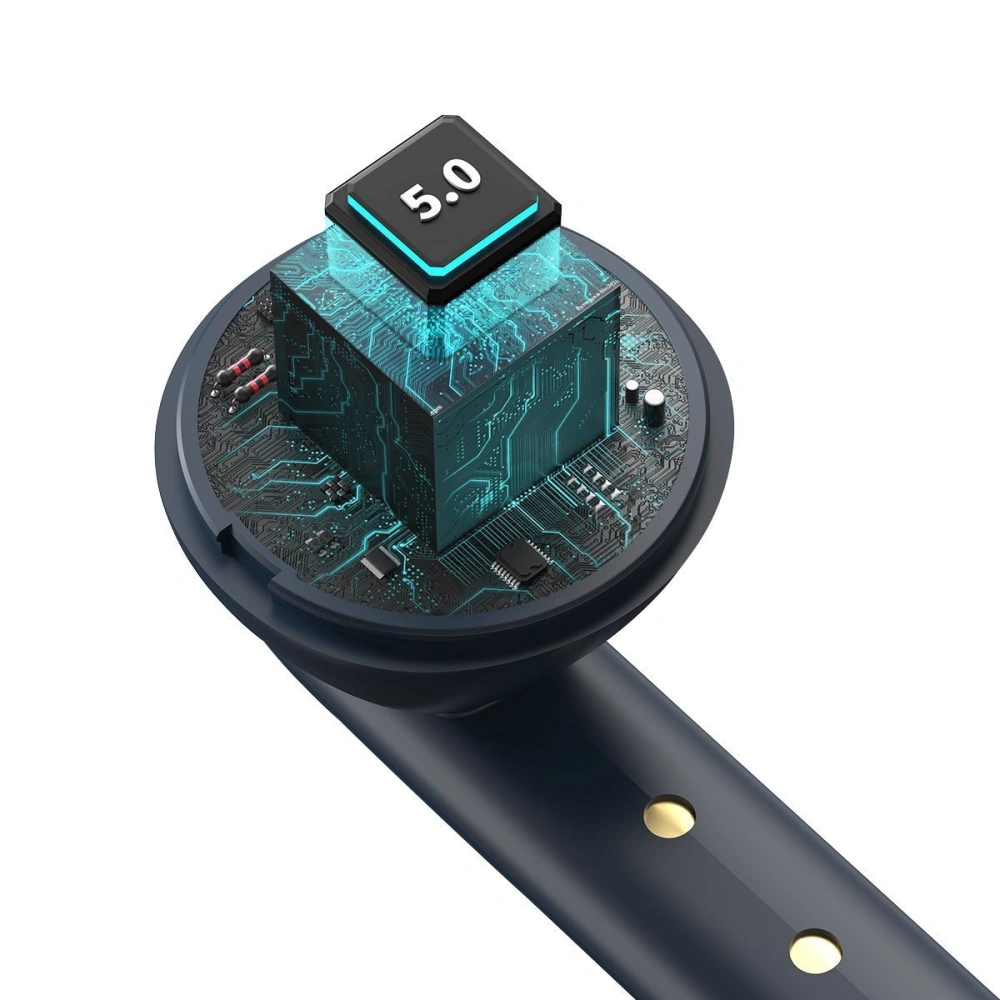 Słuchawki TWS Baseus Encok W05, Bluetooth 5.0 (niebieskie)