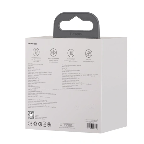 Kup Căști TWS Baseus Encok W05, Bluetooth 5.0 (albastre) - BSU2092BLU - {ean13} - Sklep Home Screen