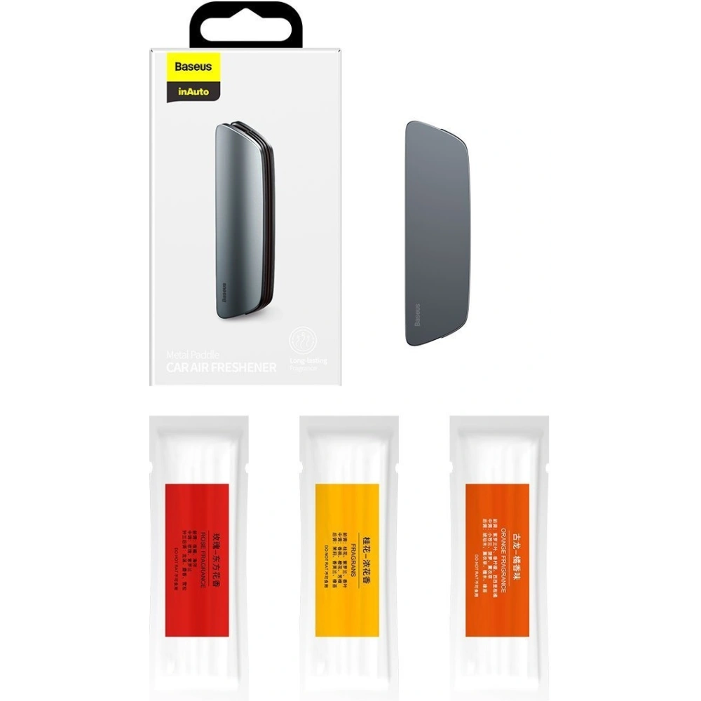 Odświeżacz powietrza do samochodu Baseus Paddle (czarny)