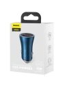 Kup Baseus Autoladegerät Golden Contactor Pro, USB + USB-C, QC4.0+, PD, SCP, 40W (blau) - BSU2094BLU - {ean13} - Sklep Home Screen