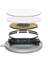 Buy Baseus Simple Mini magnetic induction wireless charger, MagSafe, 15W (white) - BSU2096WHT - {ean13} - Home Screen Store Europe
