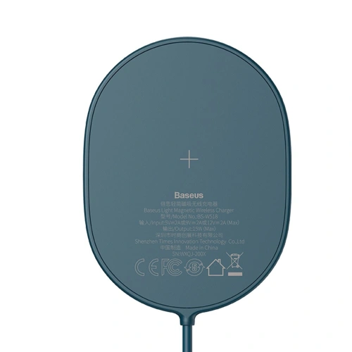 Kup Bezprzewodowa ładowarka indukcyjna Baseus Light Apple iPhone 12, 15W (niebieska) - BSU2098BLU - {ean13} - Sklep Home Screen