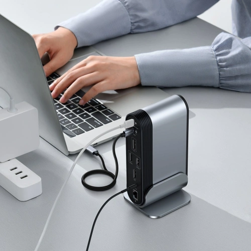 Kup Stacja dokująca Baseus Working Station, HUB USB-C 16w1 - BSU2099 - {ean13} - Sklep Home Screen