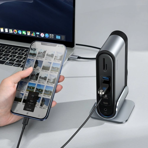Kup Stacja dokująca Baseus Working Station, HUB USB-C 16w1 - BSU2099 - {ean13} - Sklep Home Screen
