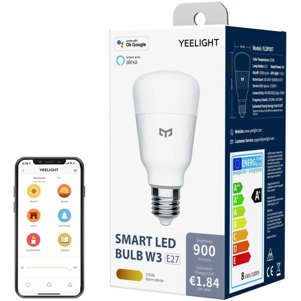Żarówka Smart Yeelight W3 E27 (ściemnialna)