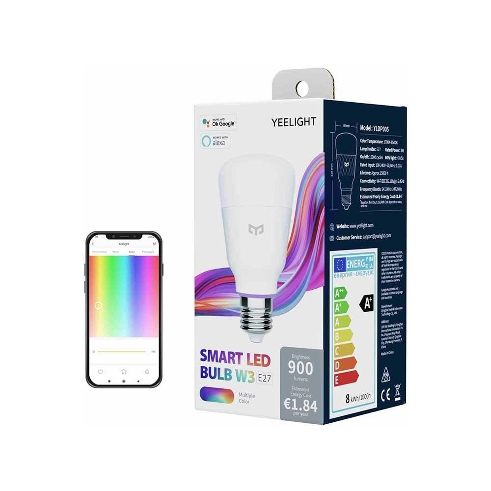 Żarówka Smart Yeelight W3 E27 (kolor)
