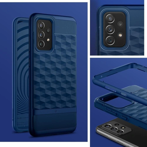 Kup Caseology Samsung Tasche Parallax Galaxy A72 Klassisch Blau - CSL003BLU - {ean13} - Sklep Home Screen