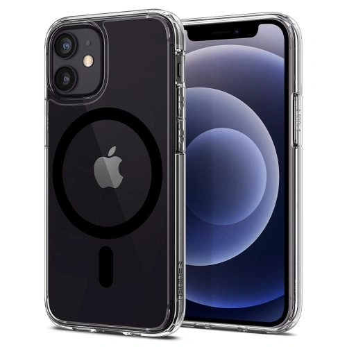 Kup Etui Spigen Ultra Hybrid Mag Apple iPhone 12/12 Pro Black - SPN1570BLK - {ean13} - Sklep Home Screen