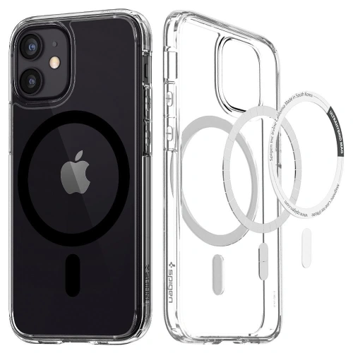 Kup Etui Spigen Ultra Hybrid Mag Apple iPhone 12/12 Pro Black - SPN1570BLK - {ean13} - Sklep Home Screen