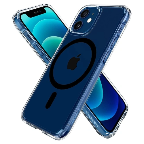 Kup Etui Spigen Ultra Hybrid Mag Apple iPhone 12/12 Pro Black - SPN1570BLK - {ean13} - Sklep Home Screen