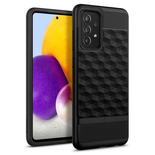 Kup Caseology Samsung Tasche Parallax Galaxy A72 Mattschwarz - CSL004BLK - {ean13} - Sklep Home Screen