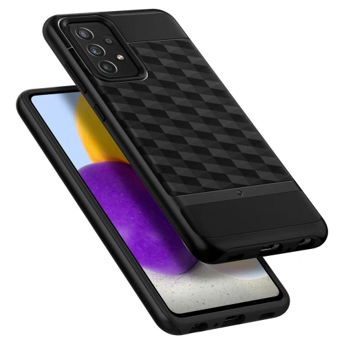 Kup Caseology Samsung Tasche Parallax Galaxy A72 Mattschwarz - CSL004BLK - {ean13} - Sklep Home Screen