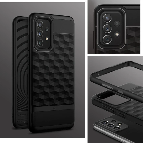 Kup Caseology Samsung Tasche Parallax Galaxy A72 Mattschwarz - CSL004BLK - {ean13} - Sklep Home Screen