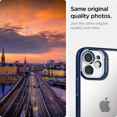 Buy Spigen Optik Crystal Apple iPhone 12 mini Chrome Blue - SPN1573BLU - {ean13} - Home Screen Store Europe