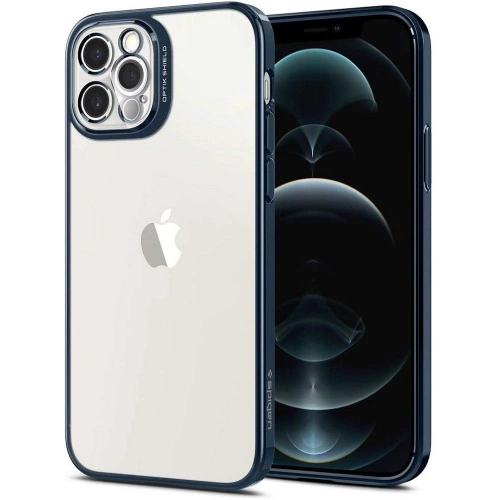 Kup Spigen Apple Case Optik Crystal iPhone 12 Pro Chrom Pazifik - SPN1574PAC - {ean13} - Sklep Home Screen