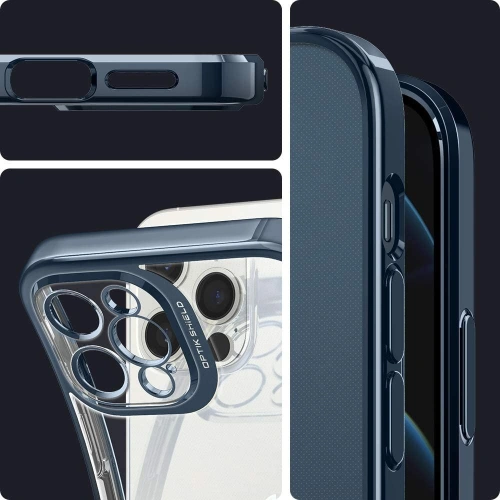 Kup Spigen Apple Case Optik Crystal iPhone 12 Pro Chrom Pazifik - SPN1574PAC - {ean13} - Sklep Home Screen