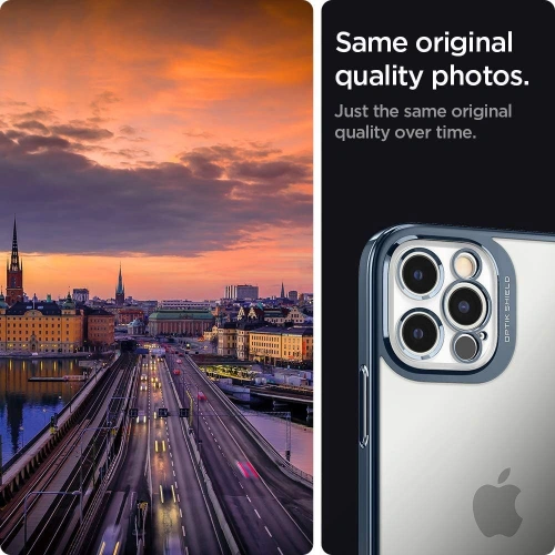 Kup Spigen Apple Case Optik Crystal iPhone 12 Pro Chrom Pazifik - SPN1574PAC - {ean13} - Sklep Home Screen