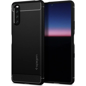 Kup Etui Spigen Rugged Armor Sony Xperia 10 III Matte Black - SPN1575BLK - {ean13} - Sklep Home Screen