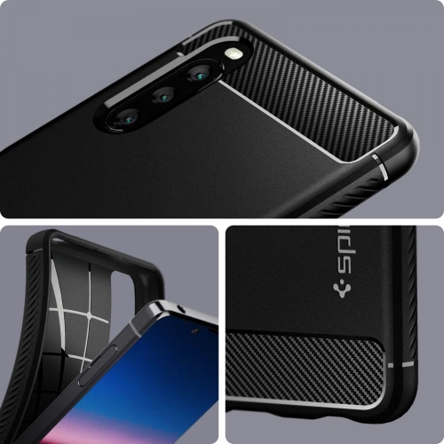 Kup Spigen Tasche Rugged Armor Sony Xperia 10 III Mattschwarz - SPN1575BLK - {ean13} - Sklep Home Screen