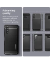 Kup Etui Spigen Rugged Armor Sony Xperia 10 III Matt Fekete - SPN1575BLK - {ean13} - Sklep Home Screen