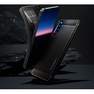 Kup Etui Spigen Rugged Armor Sony Xperia 10 III Matte Black - SPN1575BLK - {ean13} - Sklep Home Screen