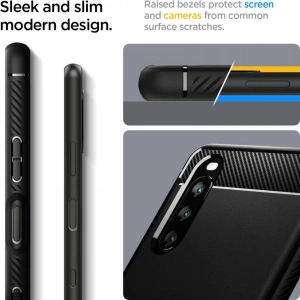 Kup Etui Spigen Rugged Armor Sony Xperia 10 III Matte Black - SPN1575BLK - {ean13} - Sklep Home Screen