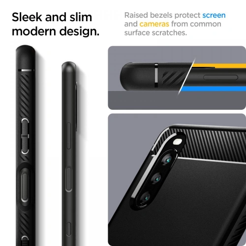 Kup Etui Spigen Rugged Armor Sony Xperia 10 III Matt Fekete - SPN1575BLK - {ean13} - Sklep Home Screen