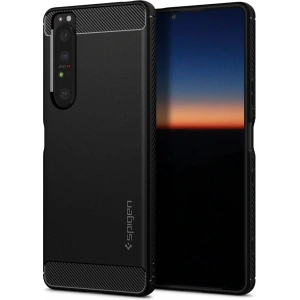 Spigen Rugged Armor Sony Xperia 1 III Matte Black
