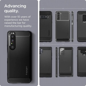 Kup Etui Spigen Rugged Armor Sony Xperia 1 III Matte Black - SPN1576BLK - {ean13} - Sklep Home Screen