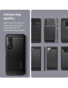 Kup Etui Spigen Rugged Armor Sony Xperia 1 III Matná Černá - SPN1576BLK - {ean13} - Sklep Home Screen
