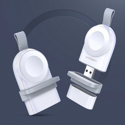 Kup UGREEN Apple Watch USB MFI wireless charger white (50944) - UGR668WHT - {ean13} - Sklep Home Screen