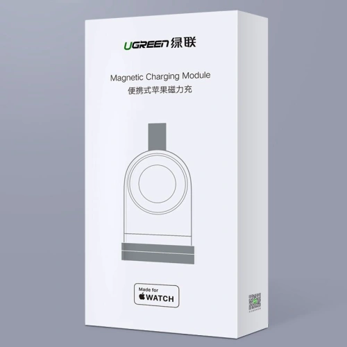 Kup UGREEN Apple Watch USB MFI wireless charger white (50944) - UGR668WHT - {ean13} - Sklep Home Screen