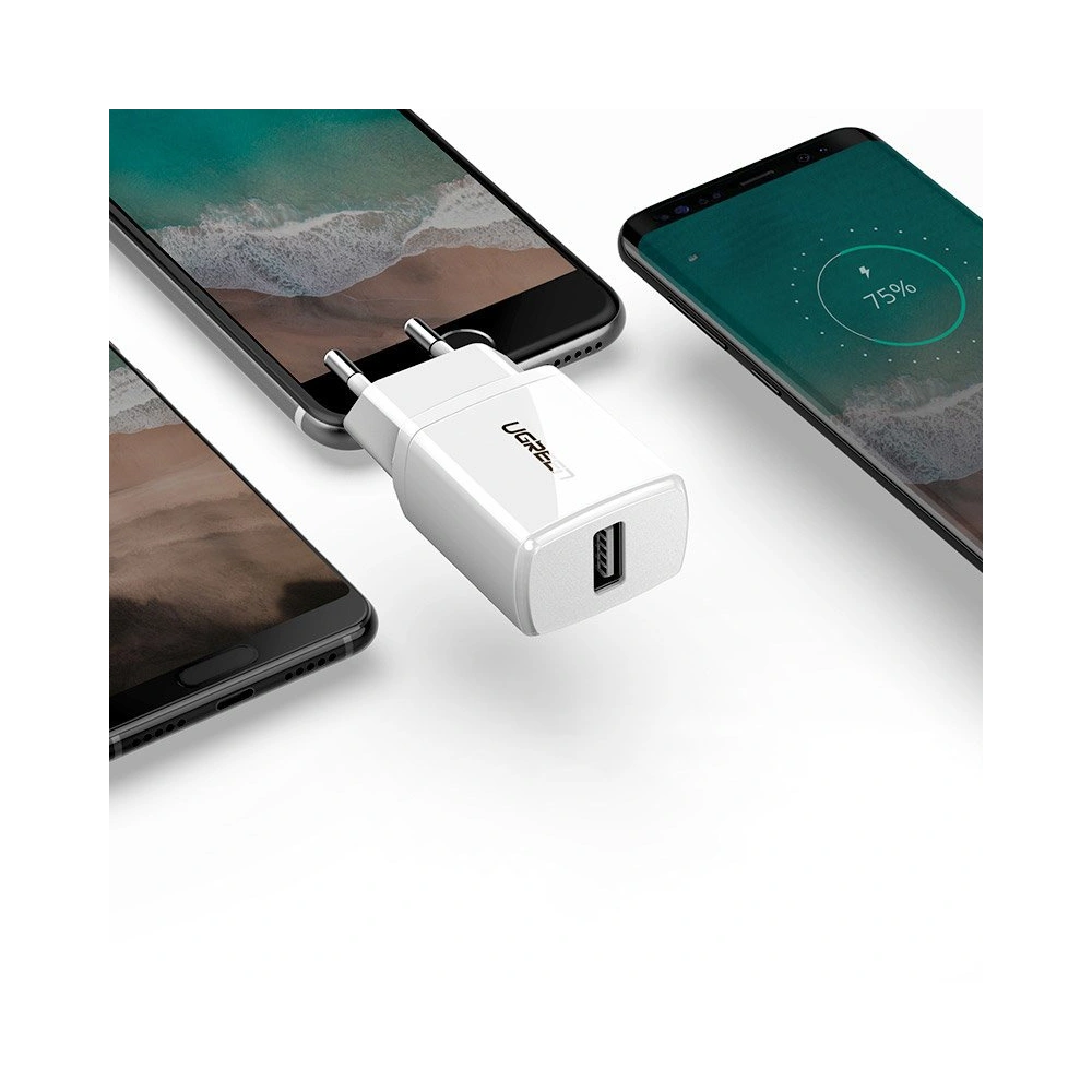 UGREEN ładowarka sieciowa USB 2,1A biały (50460)