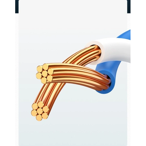 Kup UGREEN internetkábel Ethernet patchcord RJ45 Cat 6 UTP 1000Mbps 20m fekete (20166) - UGR673BLK - {ean13} - Sklep Home Screen