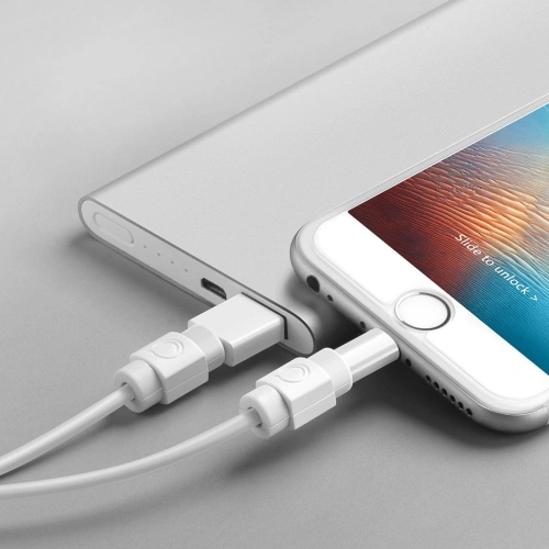 Kup UGREEN 6x Schutzhülle für original Lightning Kabel weiß (40705) - UGR676WHT - {ean13} - Sklep Home Screen
